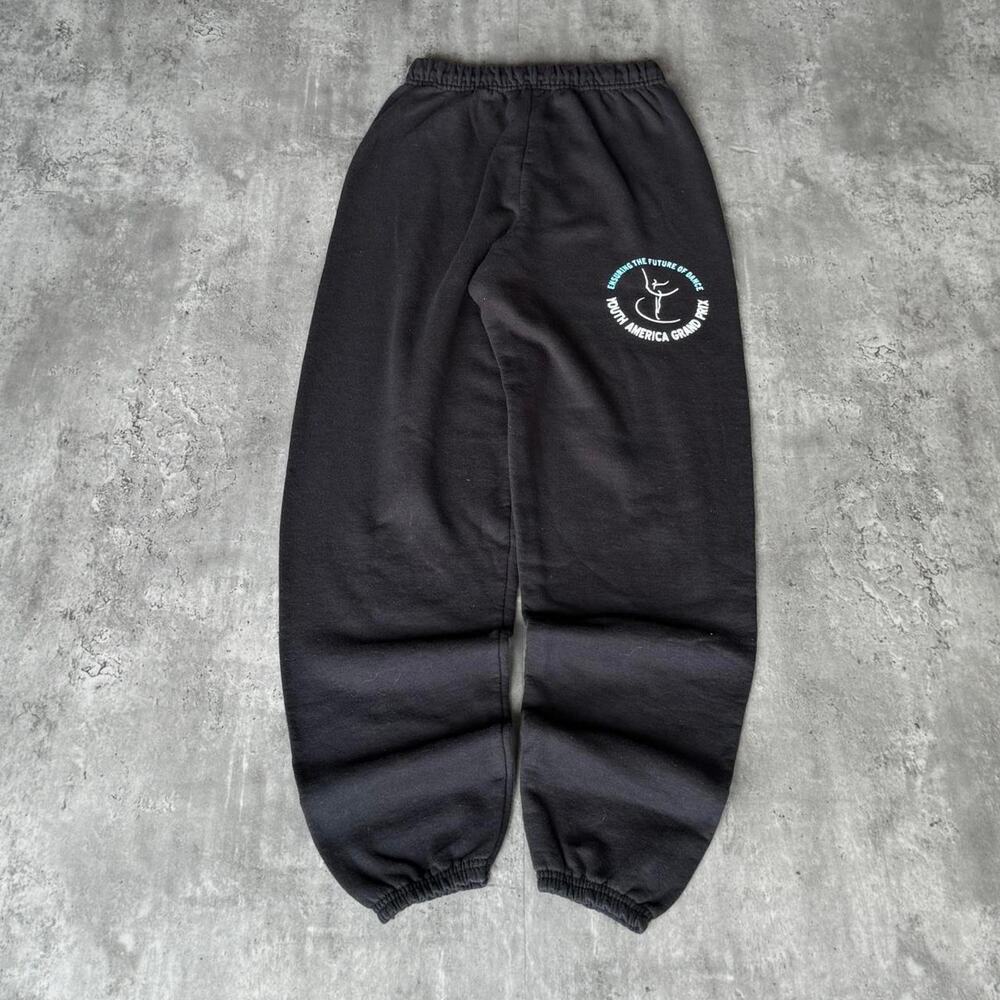 Vintage Y2k Baggy Jerzees Dance Essential Graphic Grunge Sweatpants